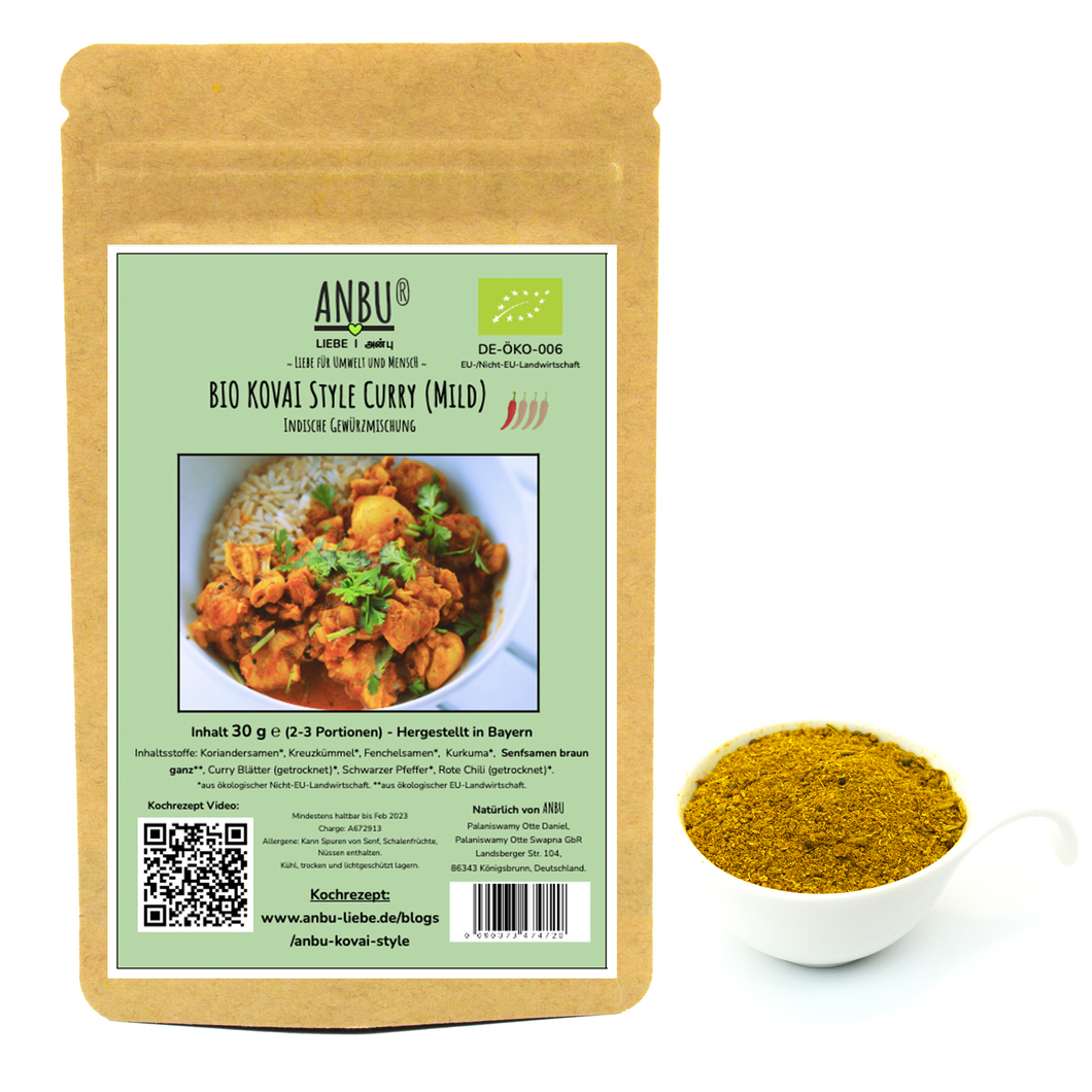 ANBU® BIO Kovai Style Curry (Mild)